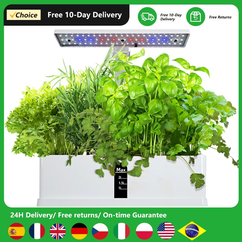 Indoor Garden Kit - 9 Pods Smart Hydroponics Growing System
