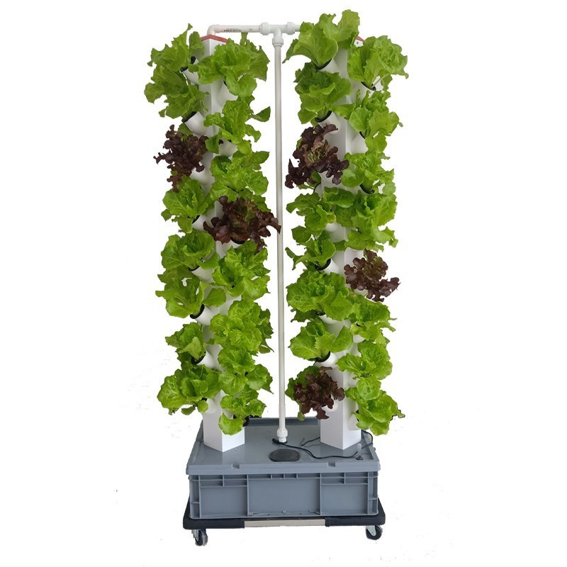 Hydroponic Grow Pod - Hydroponic Tower, Double Towers 56 Pods
