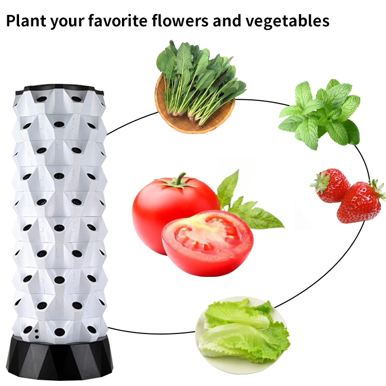Smart Farm Hydroponics Kit Sel - đánh giá và giá Hydroponic Tower
