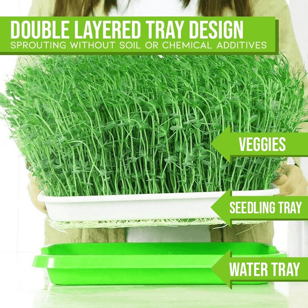 Microgreens Sprouter Tray Hydr - đánh giá và giá Hydroponic Grow Pod