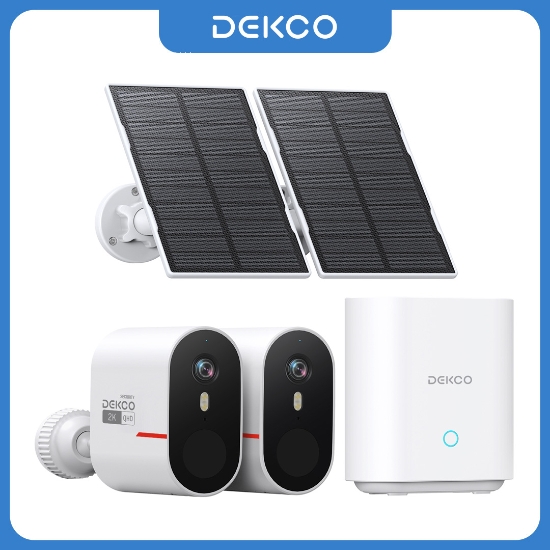 Dekco 3MP WiFi Solar Camera Sy - đánh giá và giá Garden Camera