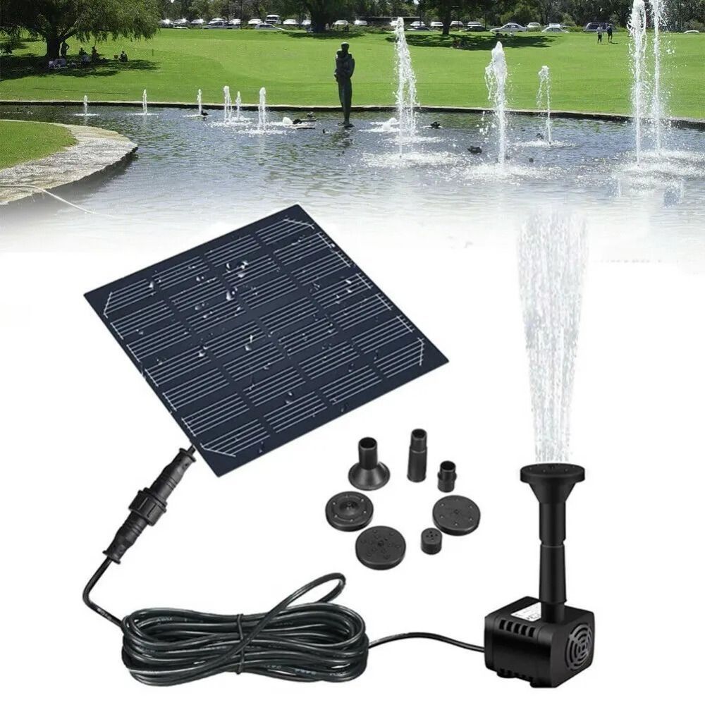 1.4W Mini Solar Fountain Pump  - đánh giá và giá Indoor Garden Kit