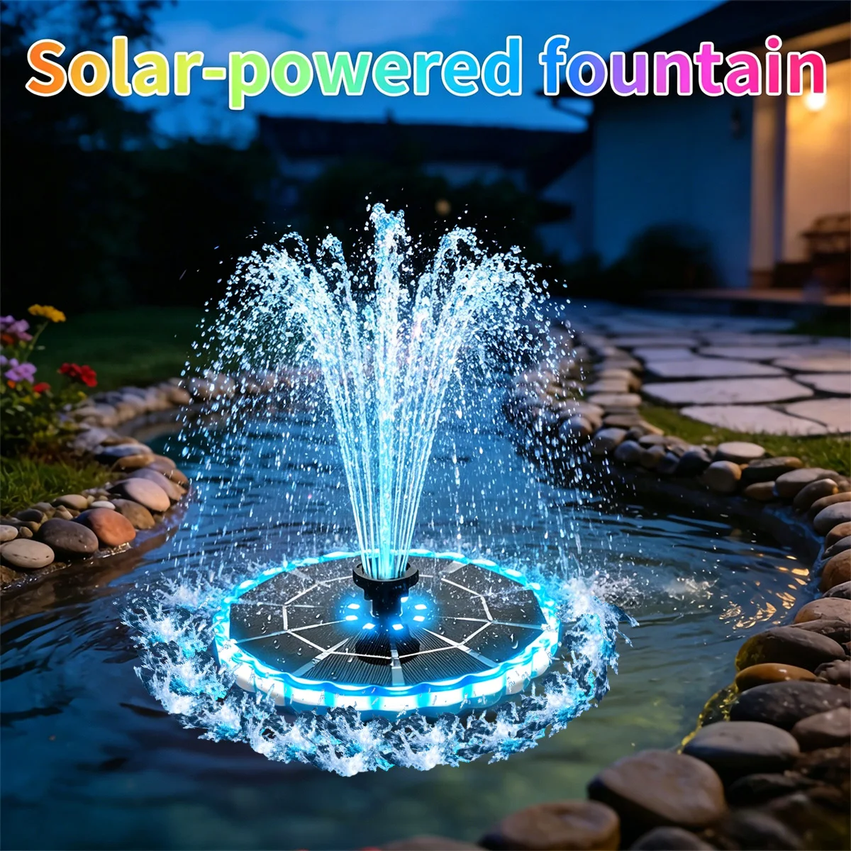 3.5W Outdoor Solar Fountain fo - đánh giá và giá Indoor Garden Kit