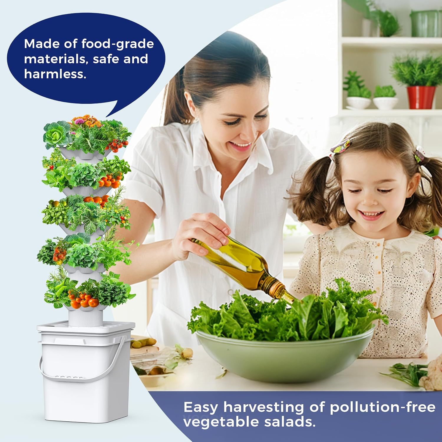 Hydroponics Growing System Kit - đánh giá và giá Hydroponic Tower