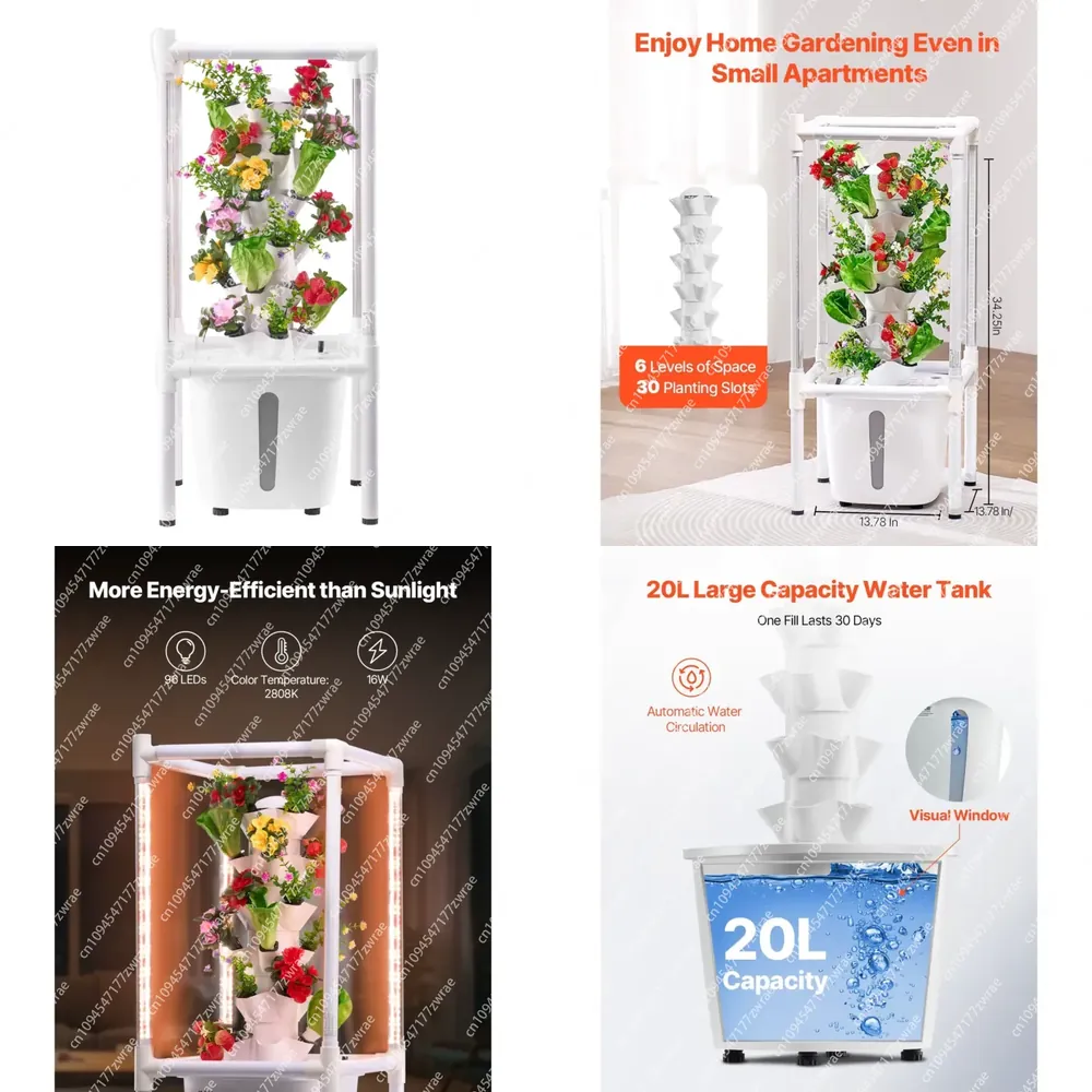 6 Tiers Vertical Hydroponic To - đánh giá và giá Hydroponic Grow Pod