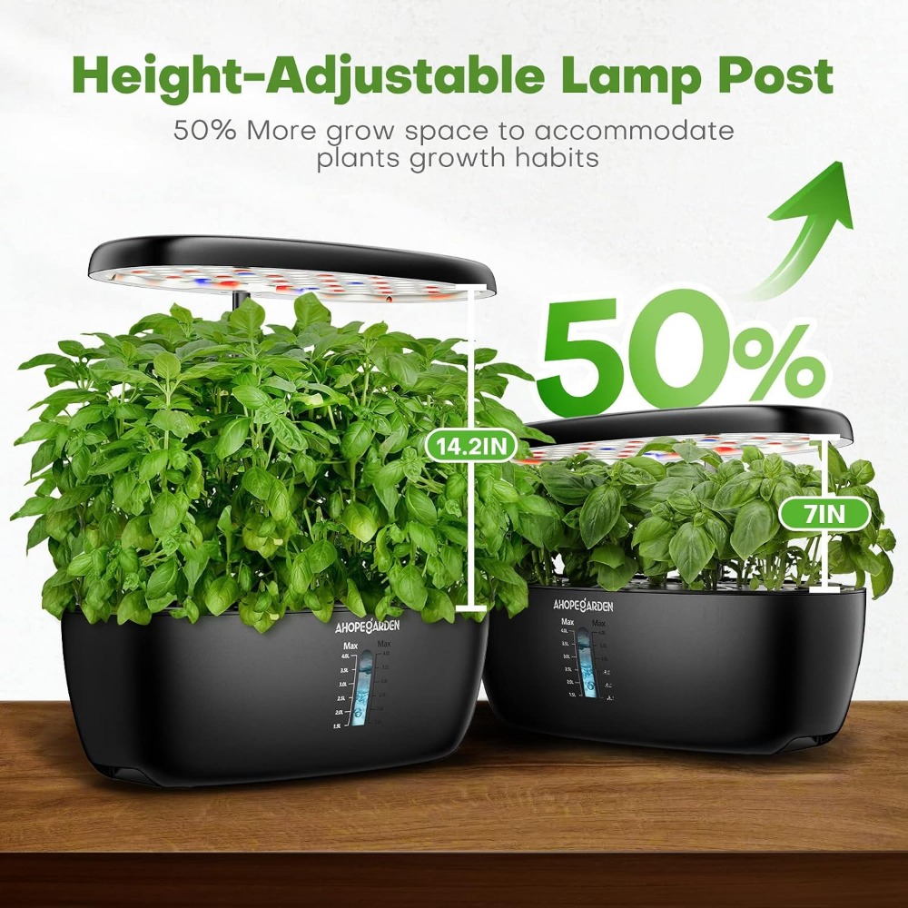 12 Pod Hydroponic Garden with  - đánh giá và giá Indoor Garden Kit