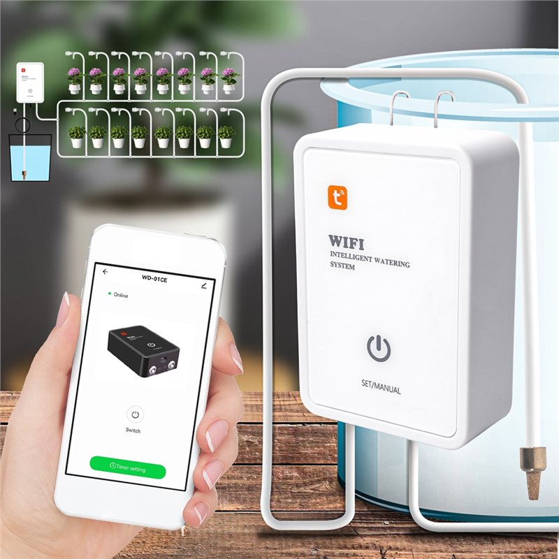 ABMR-Tuya Smart Wifi Garden Co - đánh giá và giá Smart Garden Kit