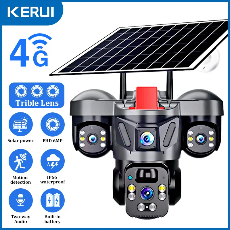 KERUI V380 Pro Outdoor PTZ 6MP - đánh giá và giá Garden Camera