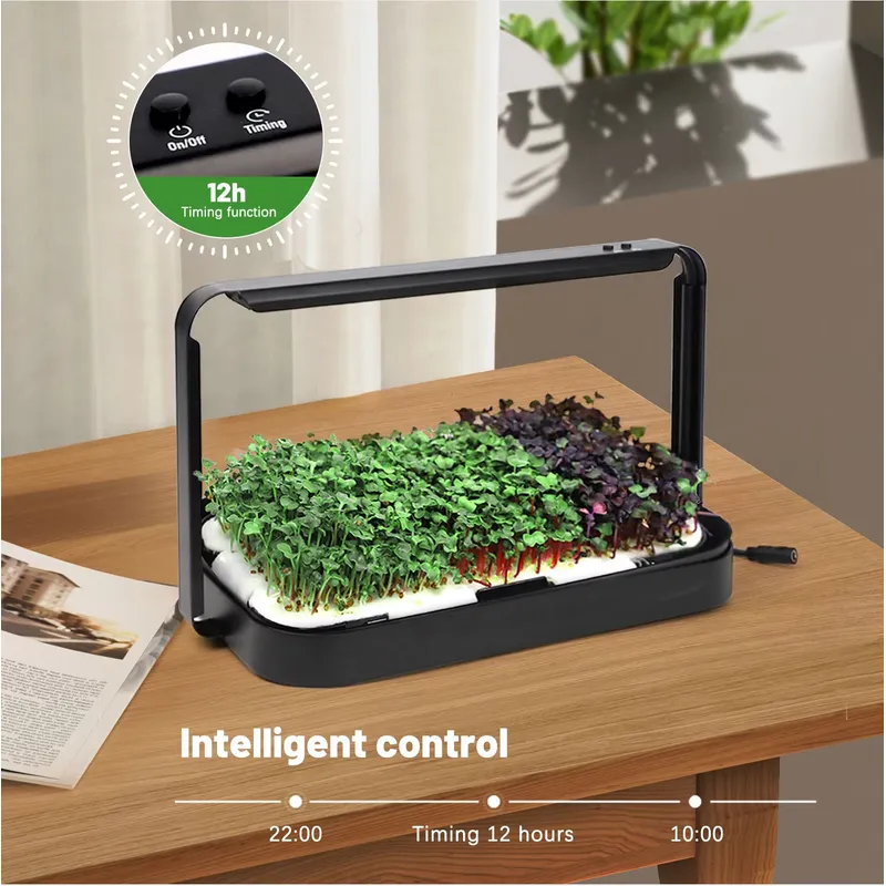 Hydroponic Tray Indoor Microgr - đánh giá và giá Indoor Garden Kit