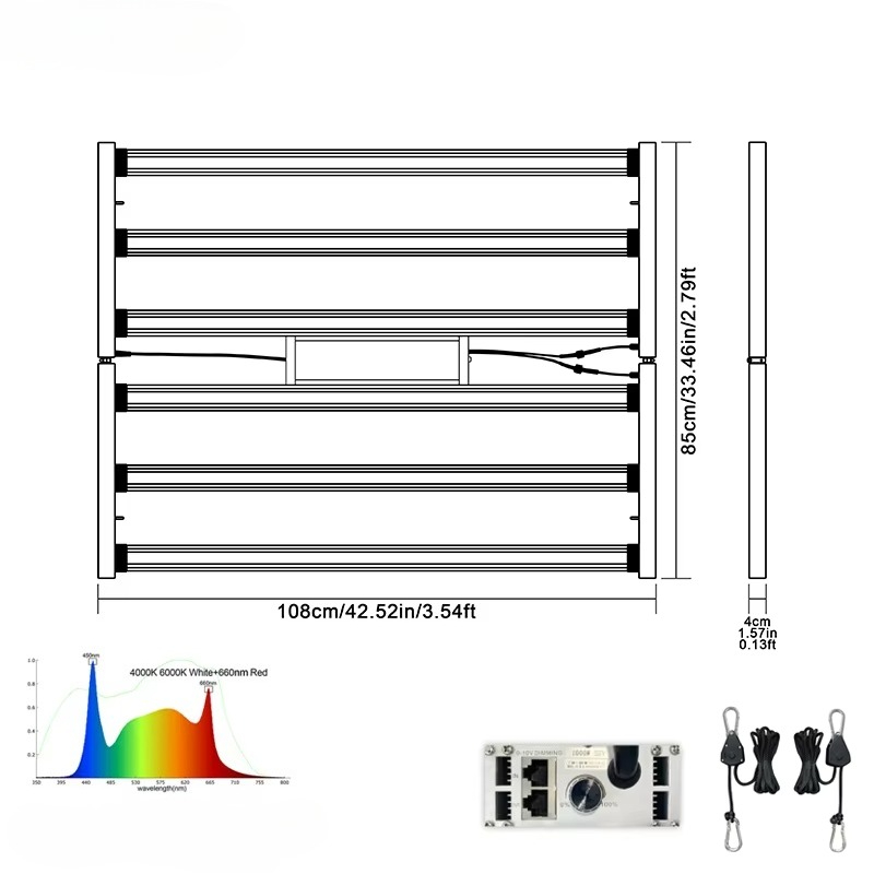 High Power Commercial LED Grow - đánh giá và giá Plant Grow Light Full Spectrum