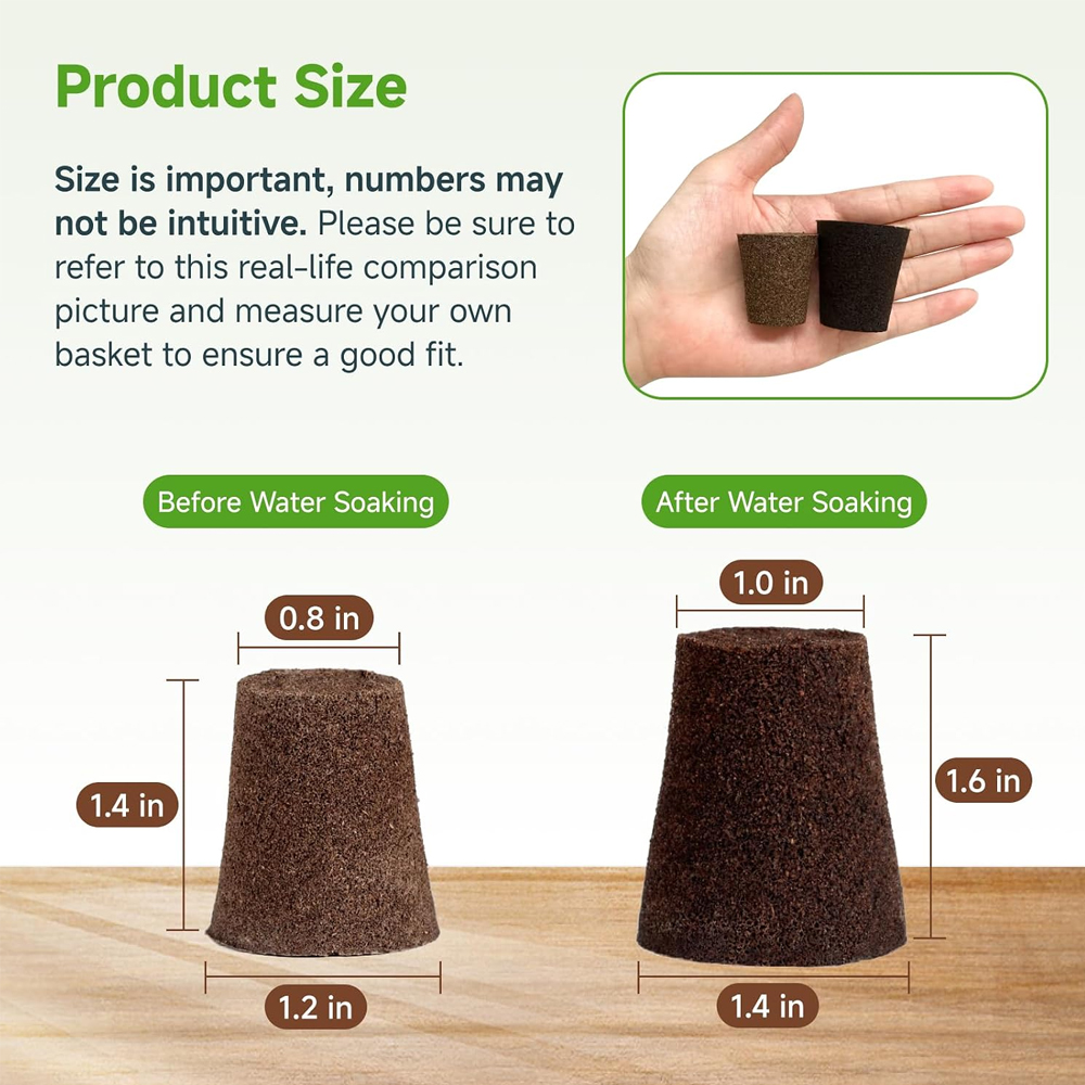 20 Hydroponic Growing Sponges, - đánh giá và giá Hydroponic Grow Pod